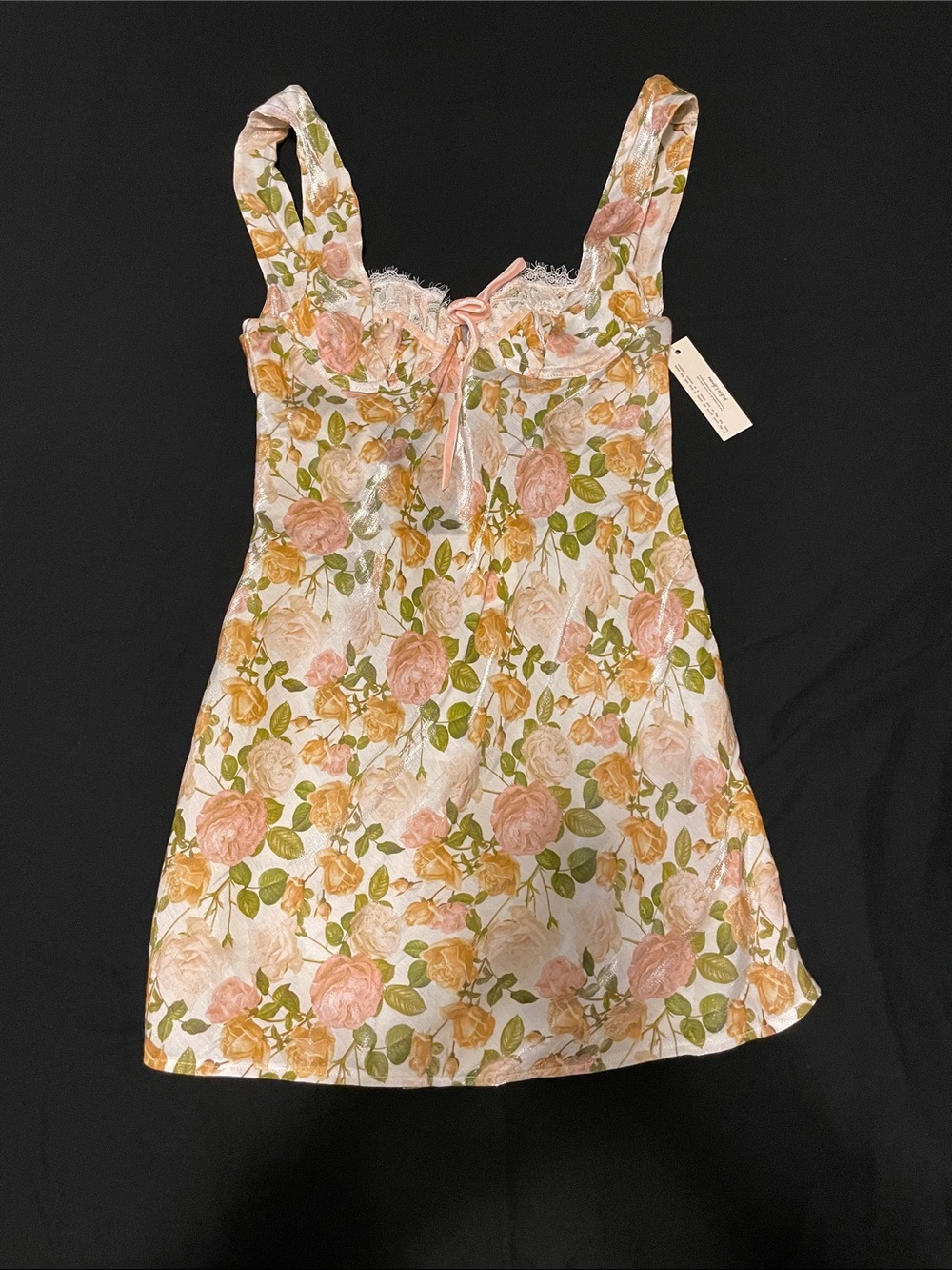 Floral mini dress